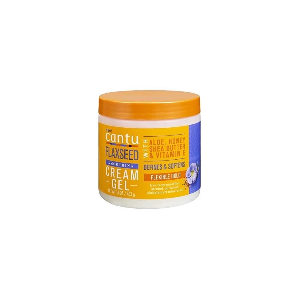 Cantu Flaxseed Smoothing Cream Gel for Frizz-Free Curl Definition - Other (453g) 1