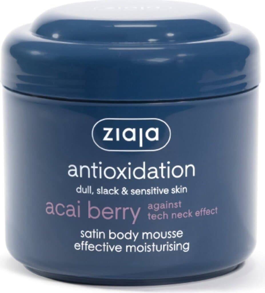 Ziaja Acai Berry Satin Body Mousse Moisturising (200ml) 1