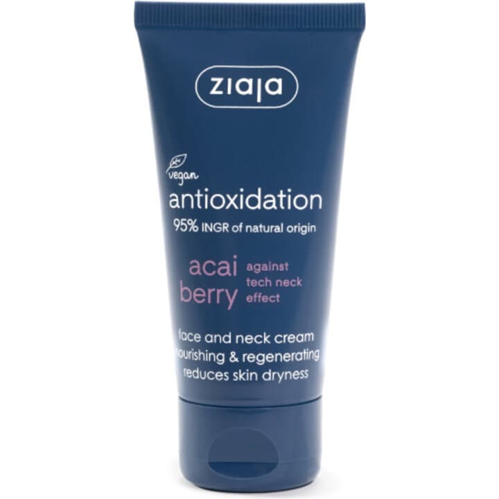Ziaja Acai Berry Nourishing & Regenerating Face and Neck Cream (50ml) 1