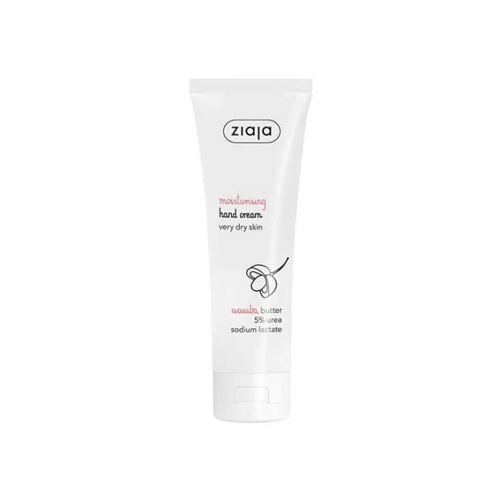 Ziaja Moisturising Ucuuba Butter Hand Cream 5% Urea (80ml) 1