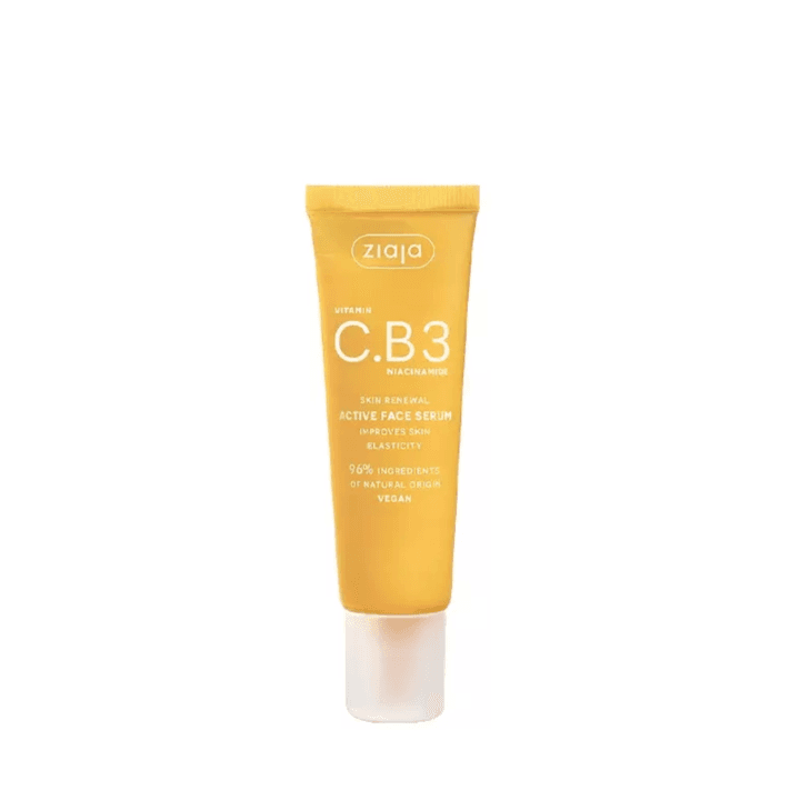 Ziaja Vitamin C.B3 Niacinamide Active Face Serum (30ml) 1