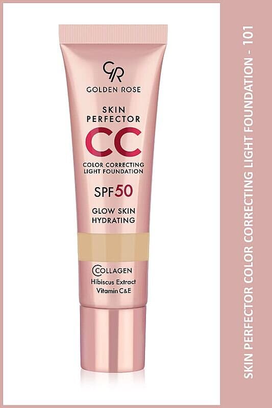 Golden Rose Skin Perfector Cc Light Foundation (No: 101) 2