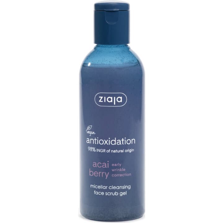 Ziaja Acai Berry Micellar Face Cleansing Scrub Gel (200ml) 1
