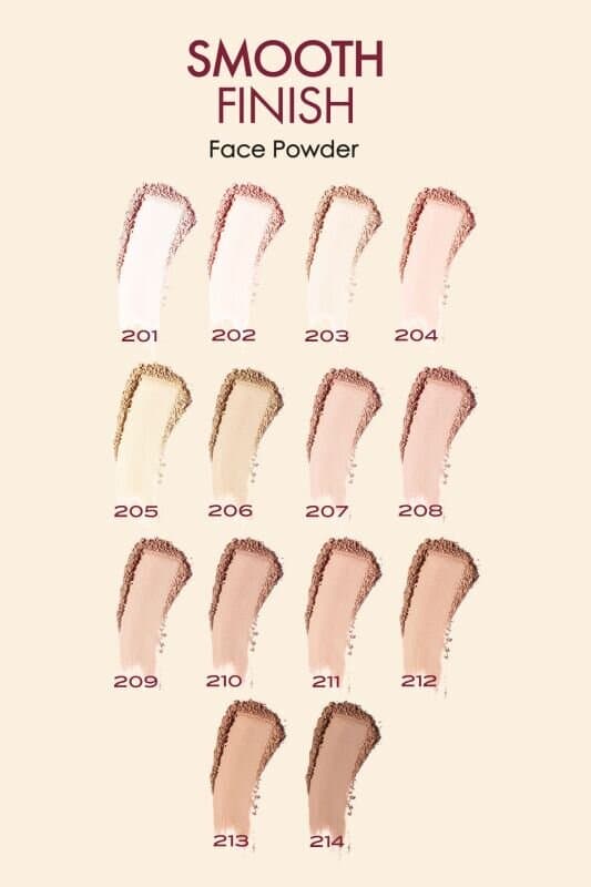 Golden Rose Smooth Finish Face Powder (No: 201) 4