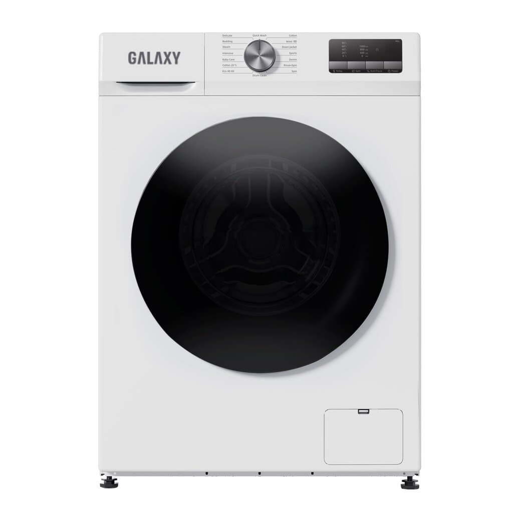 Galaxy 12kg Front Load Washing Machine - 1400 RPM Inverter - 14 Programs 1