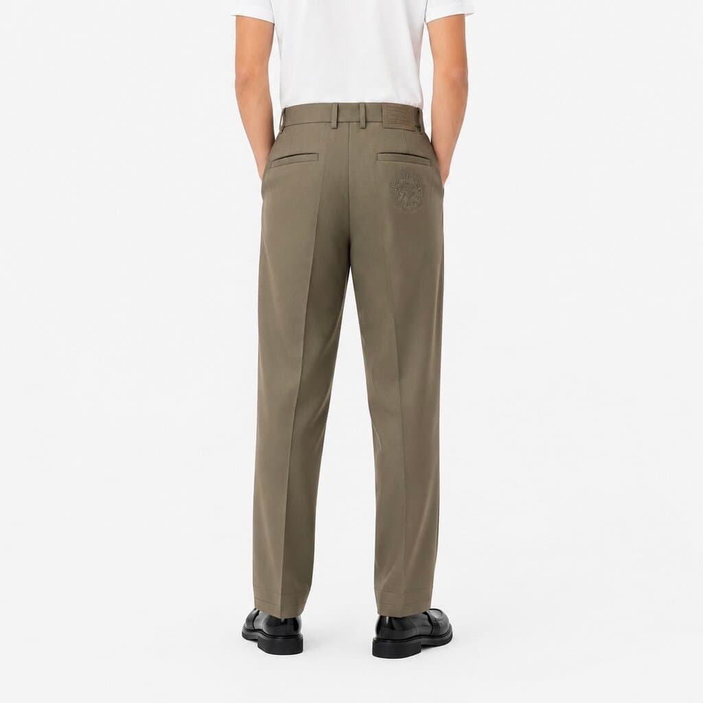 STEFANO RICCI Premium Men's Formal Trousers - Brown (Size 30) 2