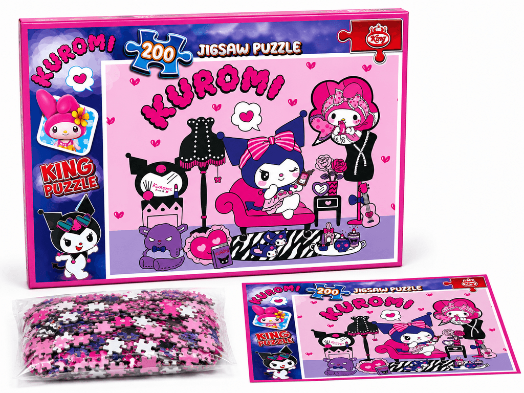 Kuromi 200-Piece High-Quality Jigsaw Puzzle 1