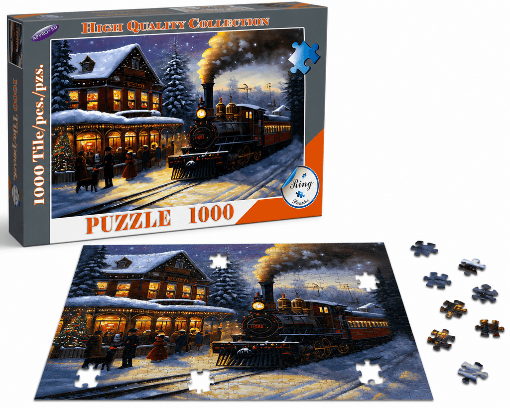 Premium 1000-Piece Jigsaw Puzzle - High-Quality Collector's Edition 1