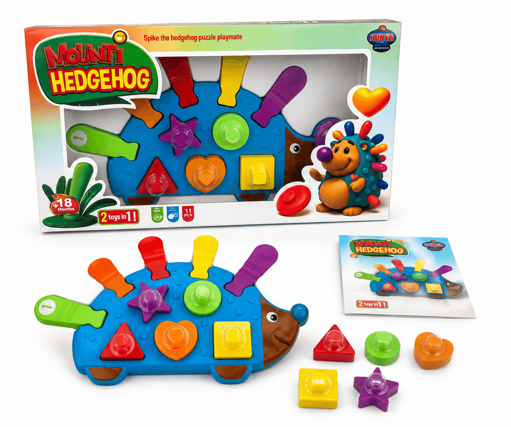Mounti Spike the Hedgehog Puzzle Playmate 1