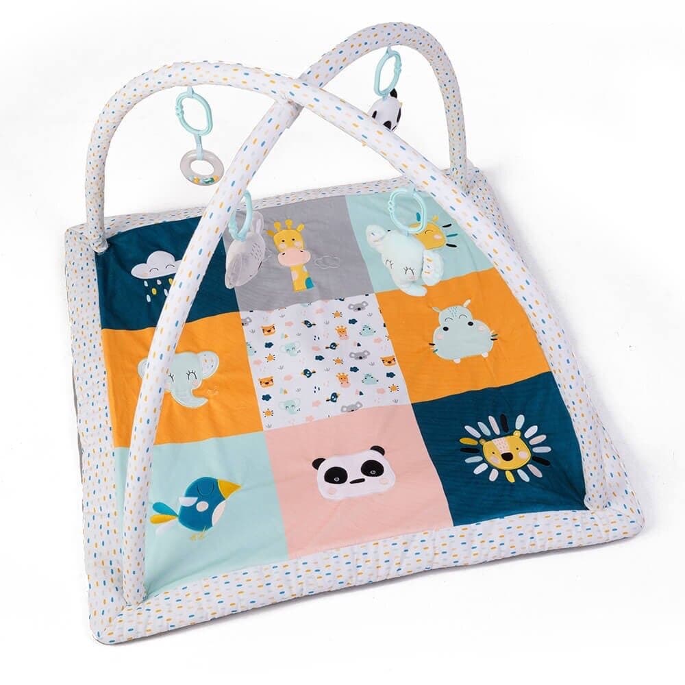 Cucu Baby Activity Gym & Sensory Play Mat with Detachable Toys - White 2