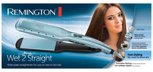 REMINGTON Wet2Straight Wide Plate Straightener 2