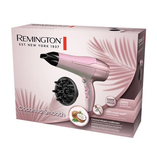 REMINGTON Coconut Smooth Hair Dryer 3