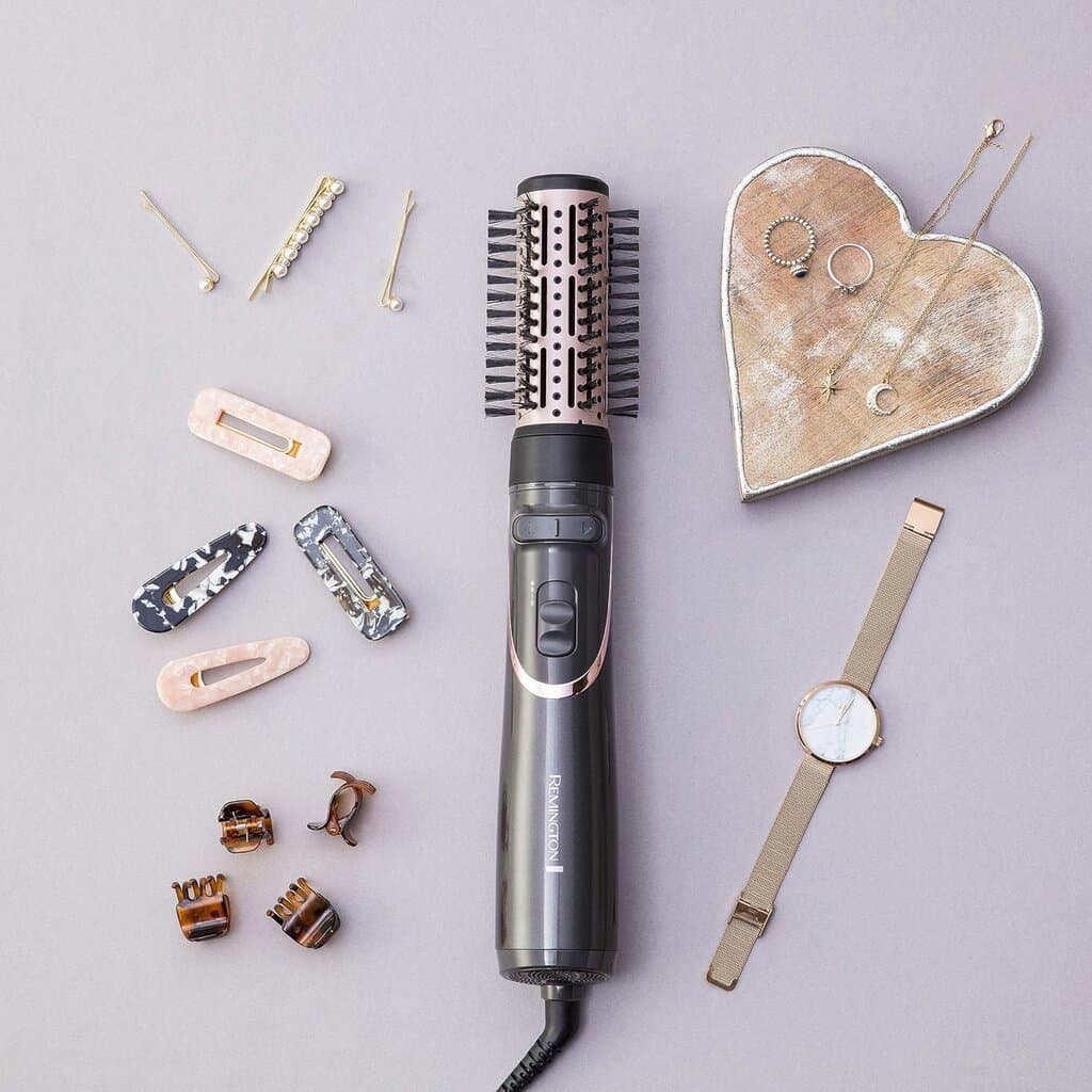 REMINGTON Curl & Straight Confidence Rotating Hot Air Styler 8