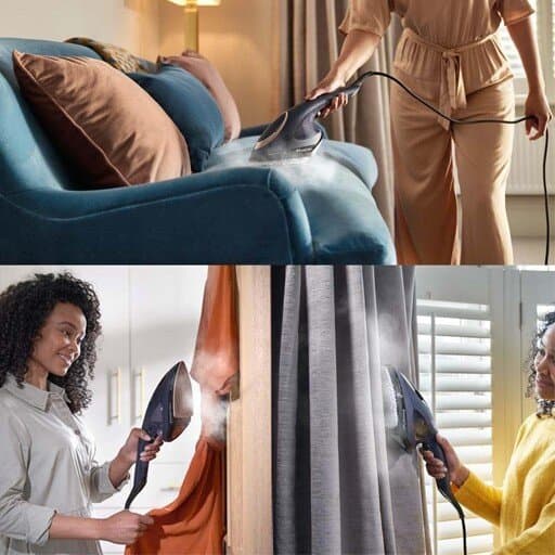 Russell Hobbs Steam Genie 2-in-1 Handheld Steamer 3