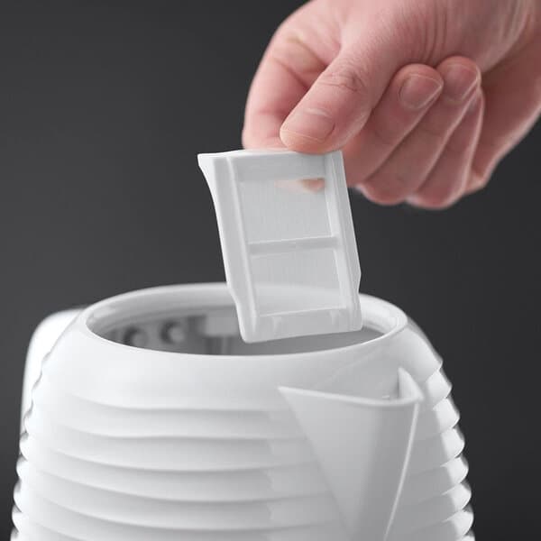 Russell Hobbs Inspire Textured Cordless Kettle - White 3
