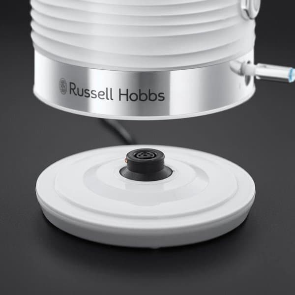Russell Hobbs Inspire Textured Cordless Kettle - White 4