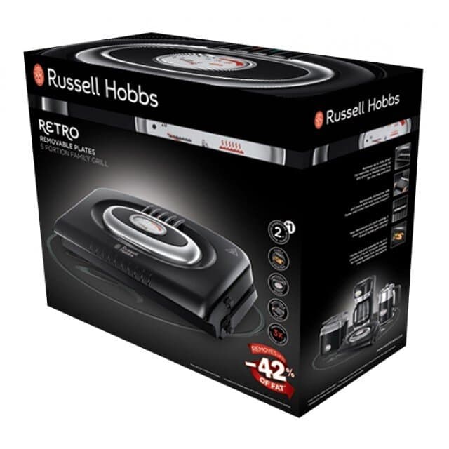 Russell Hobbs Retro 5-Portion Sandwich Press 5