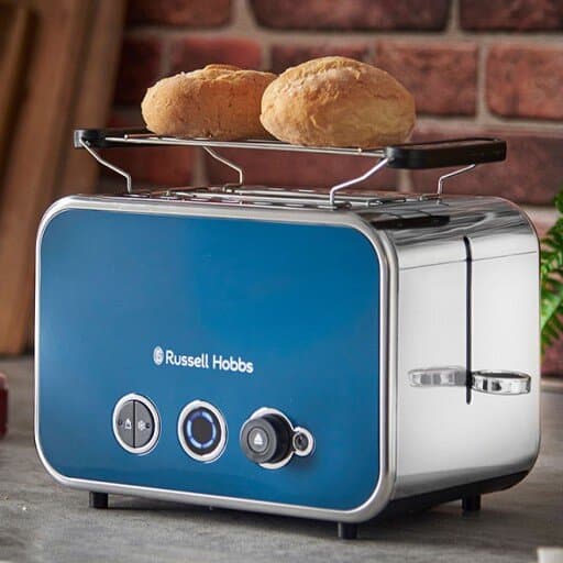 Russell Hobbs Distinctions 2-Slice Toaster - Ocean 4