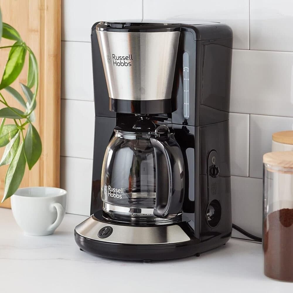 Russell Hobbs Adventure Brushed Coffee Maker (1.25L) 2