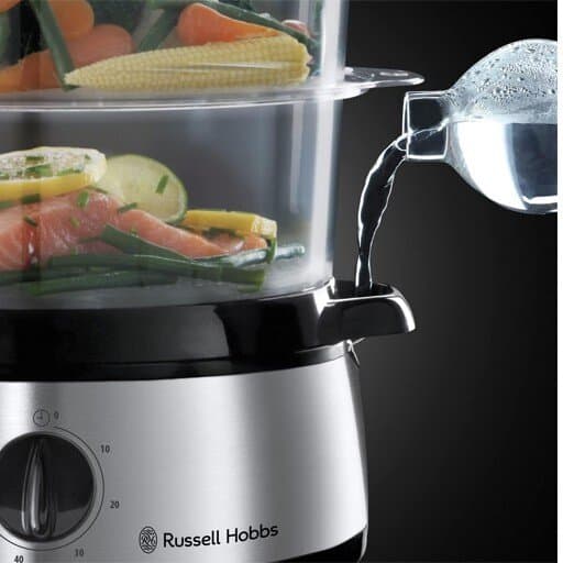 Russell Hobbs Cook@Home 3-Tier Food Steamer (9L) 3