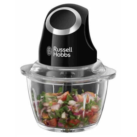 Russell Hobbs Matte Black Mini Food Chopper (500ml) 1