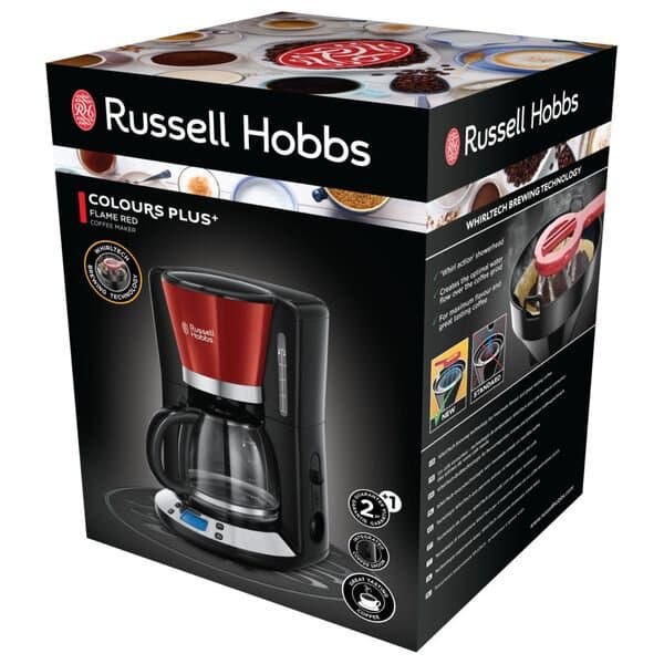 Russell Hobbs Colours Plus Coffee Maker - Red 2