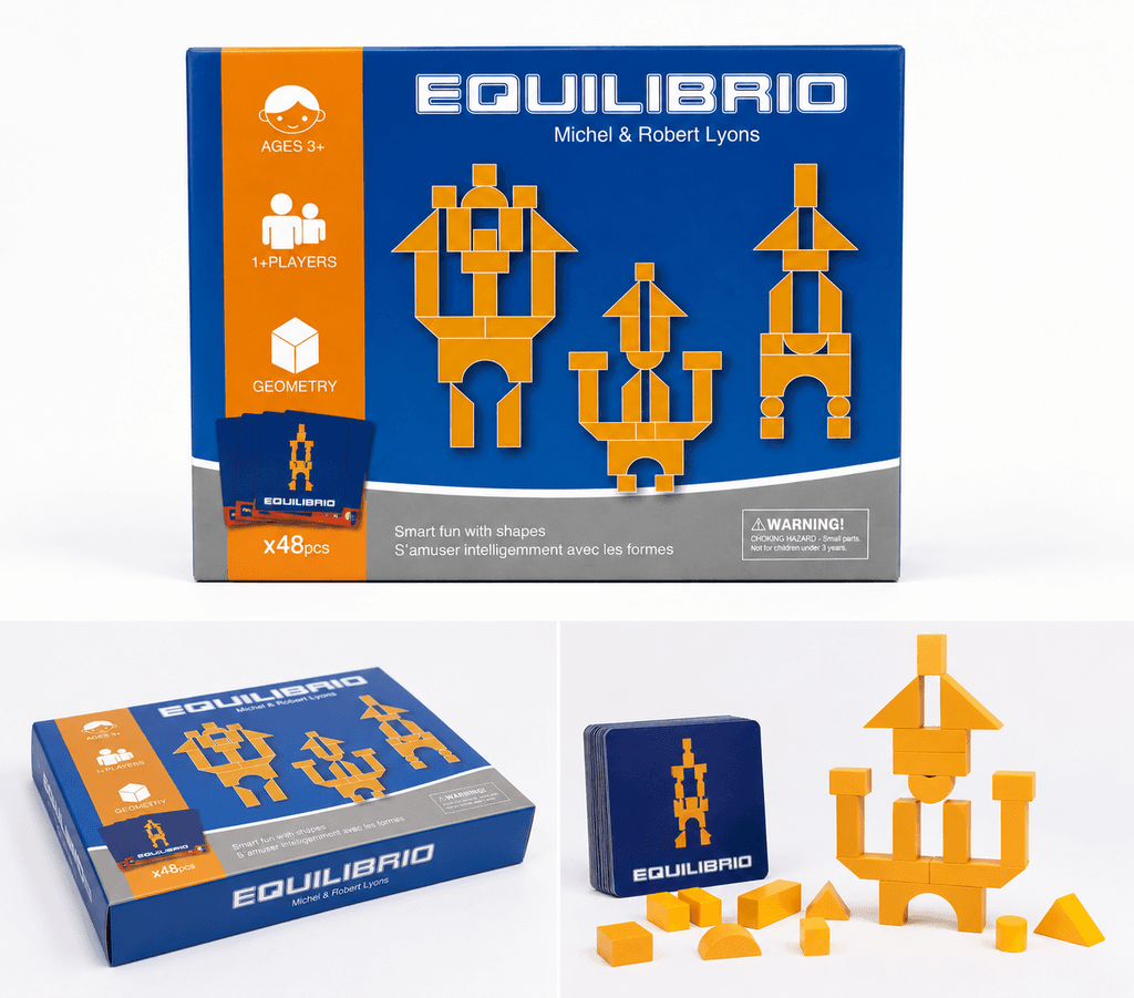 Equilibrio Smart Shapes Building Toy by Michel & Robert Lyons (48 Pcs) - Other 1