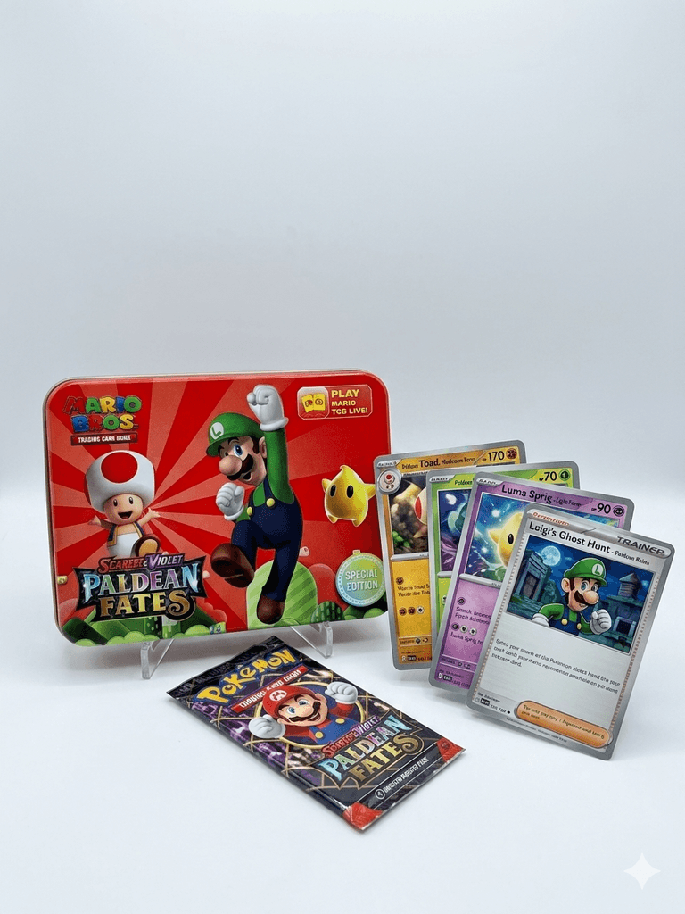 Pokémon TCG Scarlet & Violet Paldean Fates Special Edition Mario Bros Set - Other Edition 1