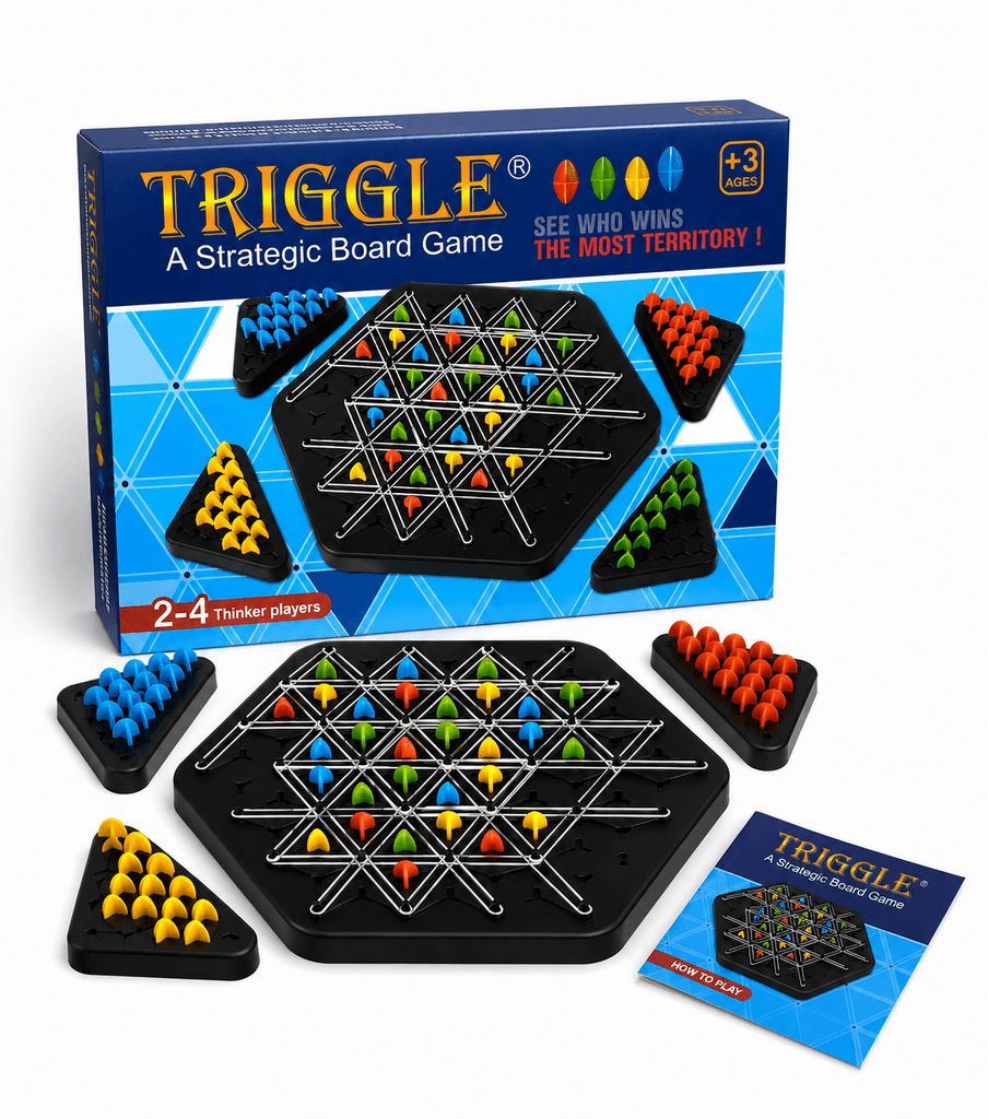 Triggle Strategy Board Game - Educational Spatial & Geometric Thinking Toy (Other) 1