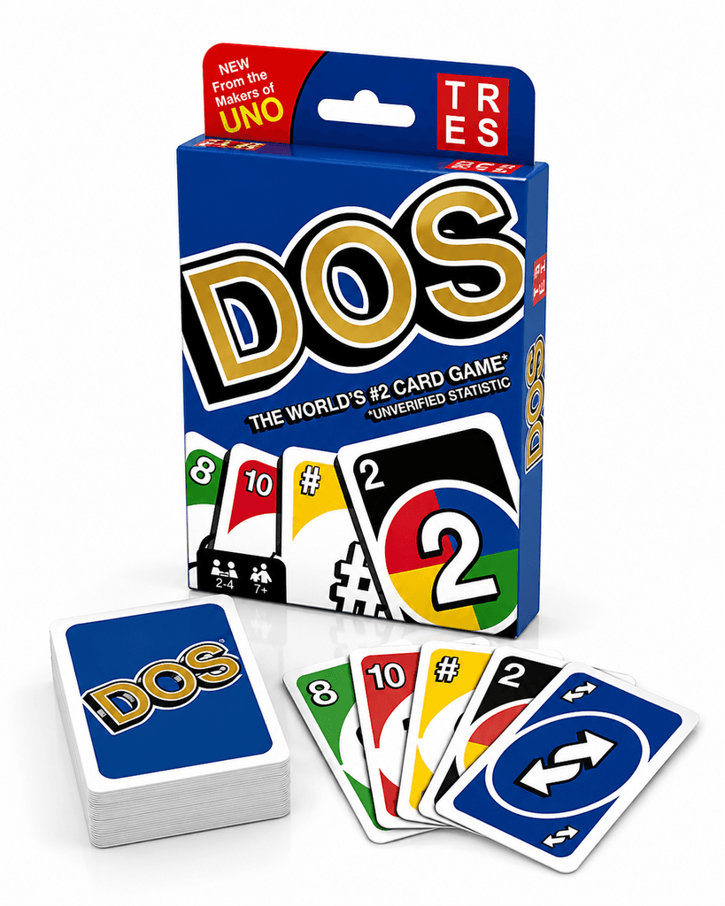 DOS Card Game by the Makers of UNO (Other) – Fun Interactive Family and Party Game 1