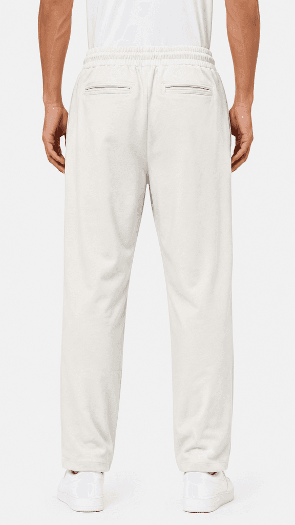 Brunello Cucinelli Men's Premium Cotton Tracksuit Set - Light Gray / Size 36 2