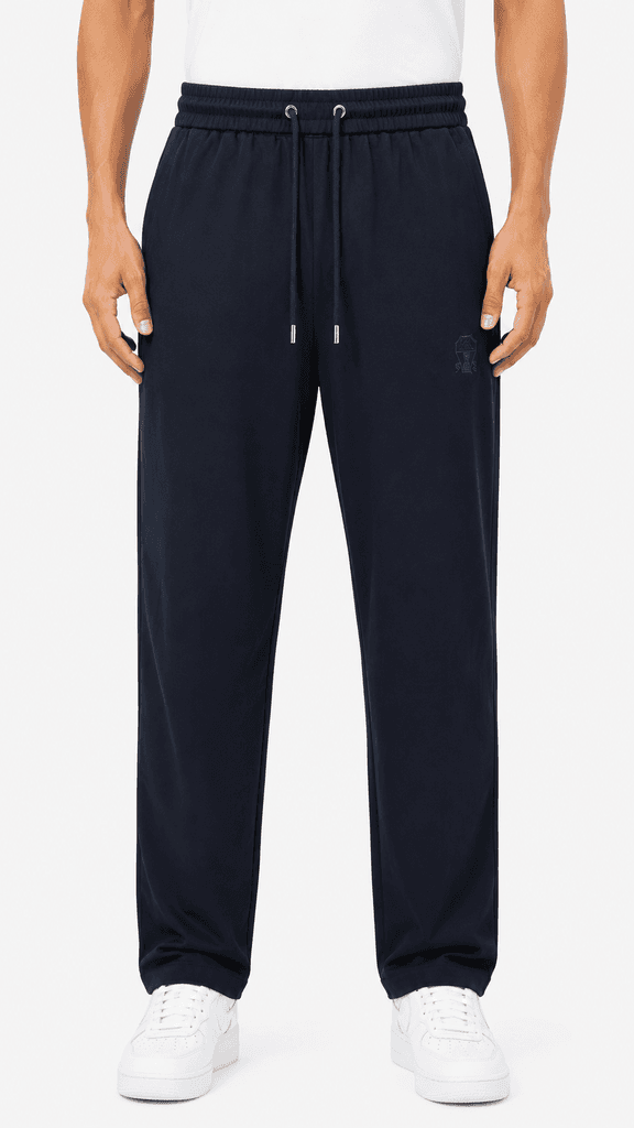 Brunello Cucinelli Men's Premium Cotton Tracksuit - Master Quality - Navy Blue (Size 36) 1