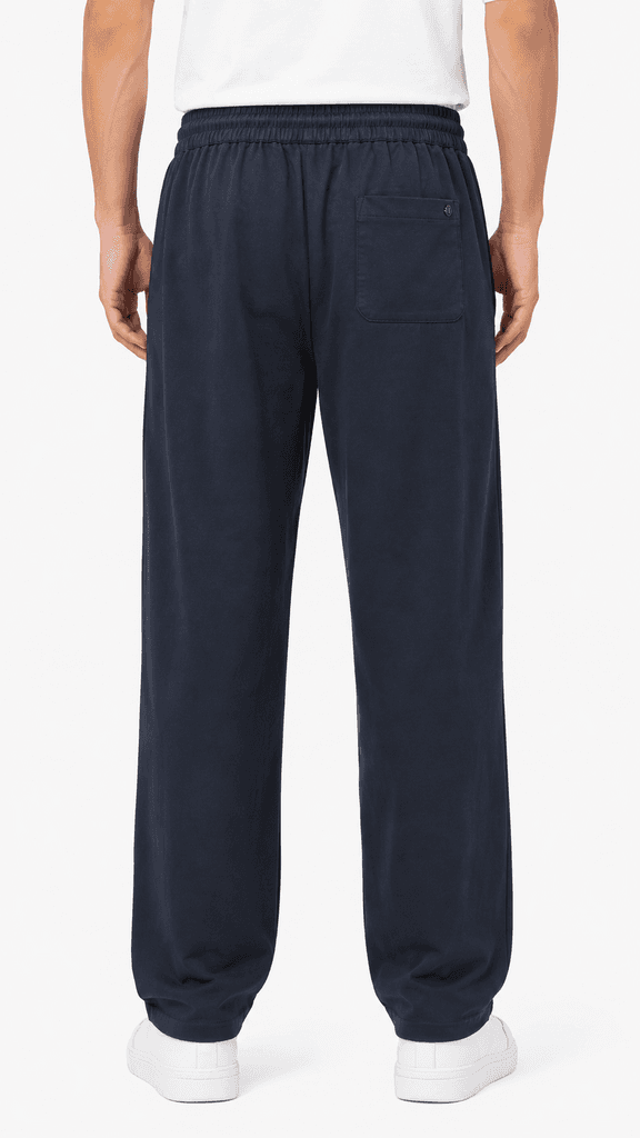 Loro Piana Master Quality Men's Crinkle Tracksuit - Navy Blue / Size 36 2