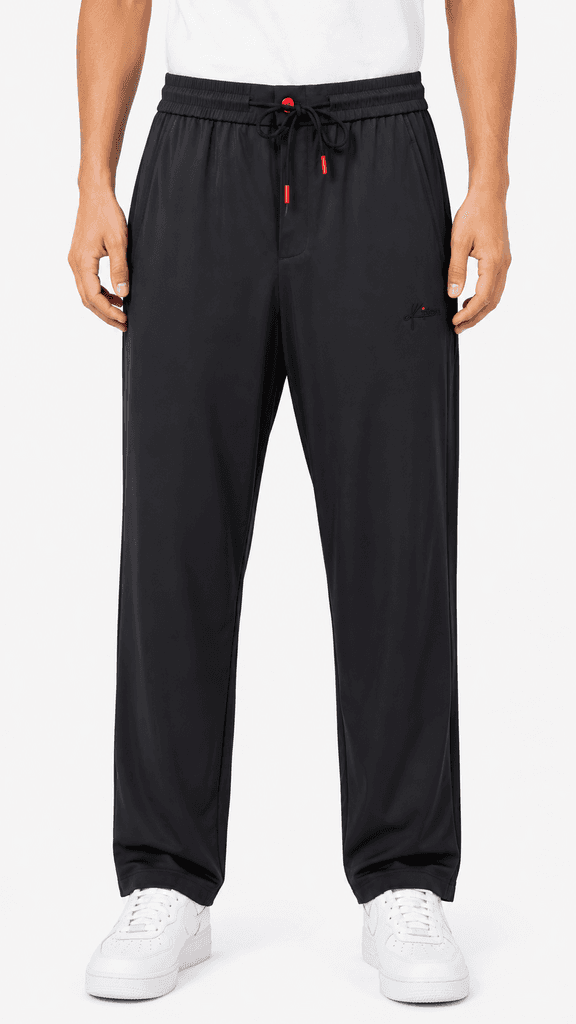 Kiton Master Quality Men's Cotton Tracksuit - Black / Size 36 1