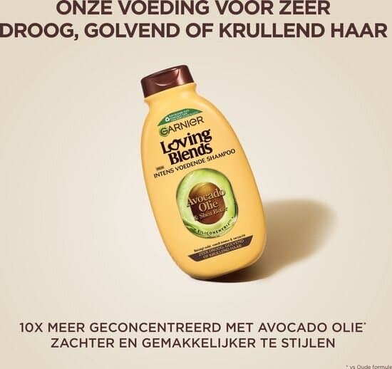 Garnier Loving Blends Nourishing Avocado Oil & Shea Butter Shampoo 300ml 3