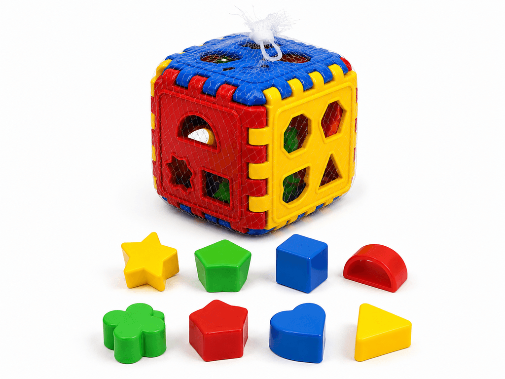 Educational Shape Sorting Puzzle Cube 1