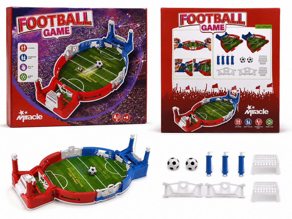 Miracle Tabletop Football Game - Interactive Soccer Toy for Kids Ages 4+ 1