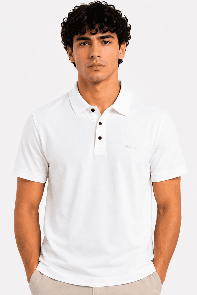 Gucci Men's Premium Cotton T-Shirt - White (XL)