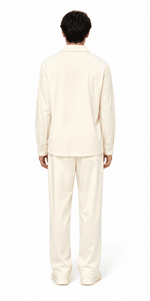 Loro Piana Premium Cotton Men's Travel Set - Off White (XL) 2