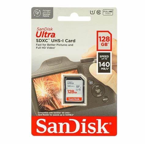 Sandisk SDXC UHS-I Memory Card 128GB 1