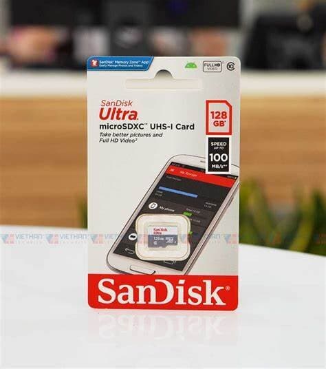 Sandisk Micro SDXC UHS-I Card 128GB 1