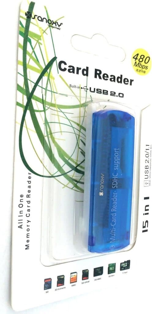 All In One Multi Slot Card Reader Writer 480Mbps 5