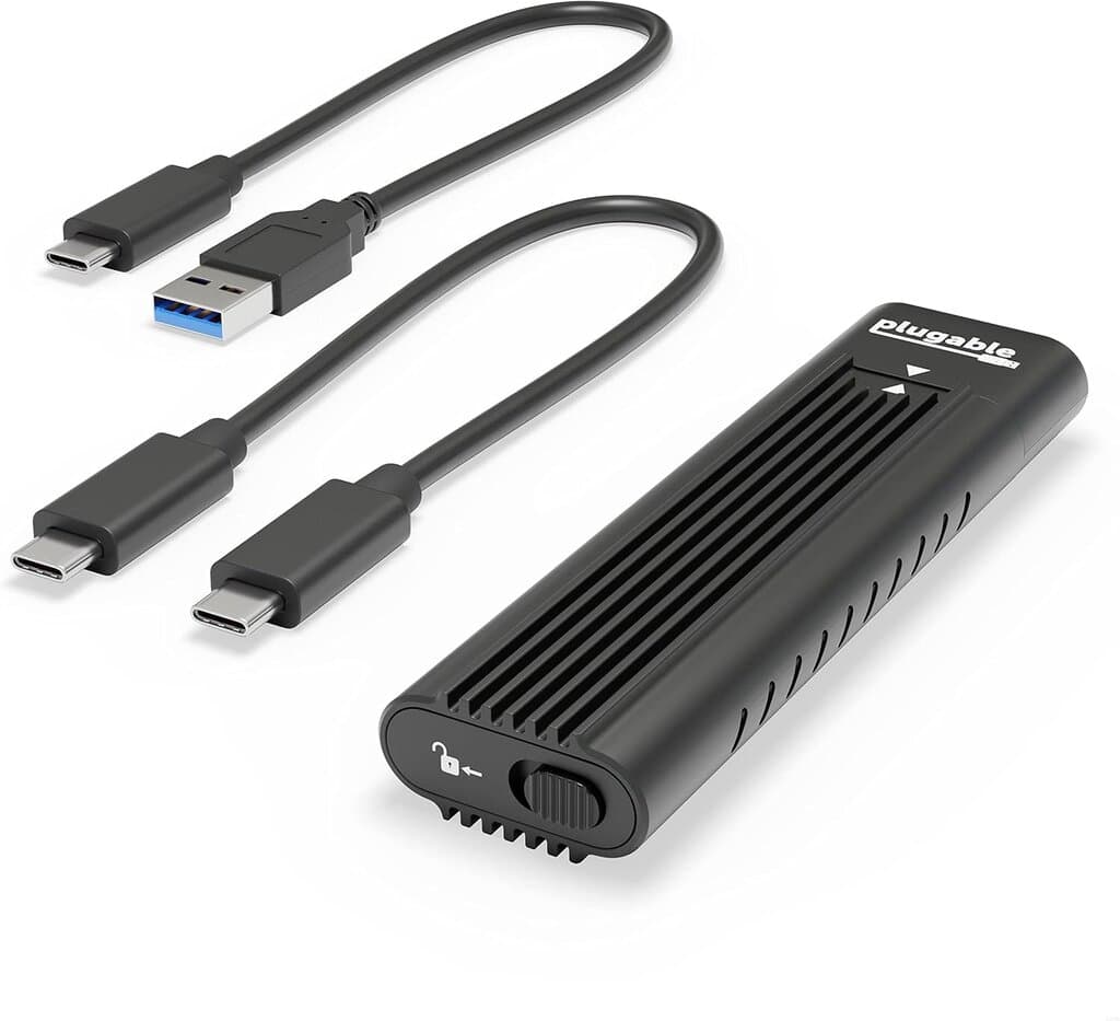NVME SSD Enclosure Type-C to USB External 1