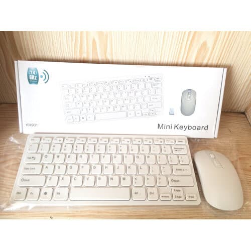 Wireless Keyboard and Mouse Combo English Arabic Mini Keyboard 1