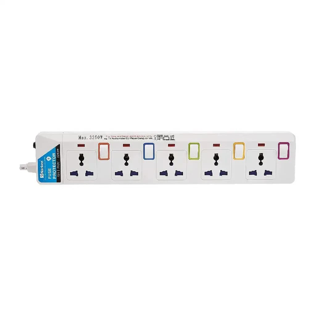 Marken Power Socket 5 Ports 2500W 5M Cable 1