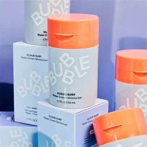 BUBBLE CLOUD SURF water cream moisturizer 1
