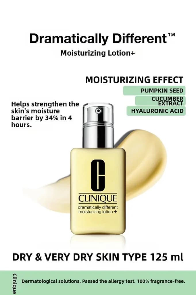 Clinique Dramatically Different Moisturizing Lotion+™Dry Skin 125 ml 1