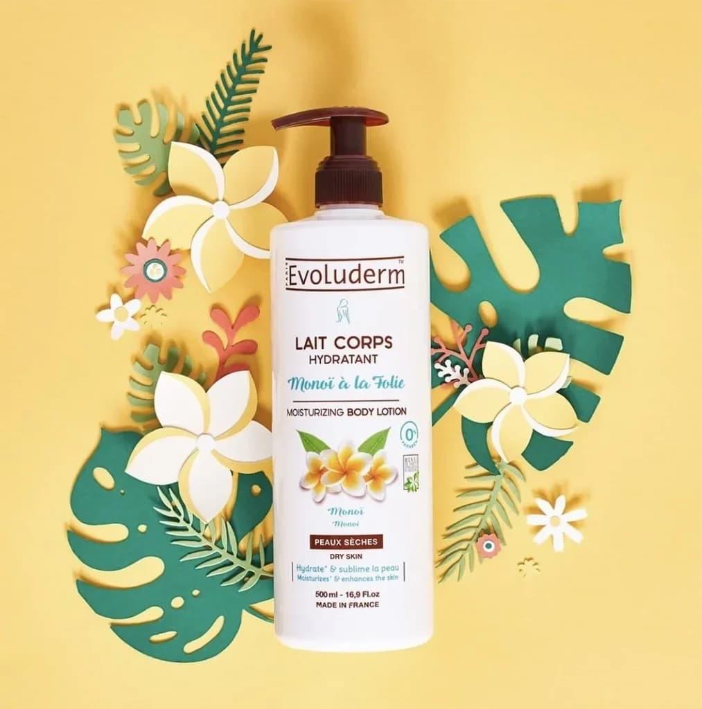 evoluderm monoi body lotion 1