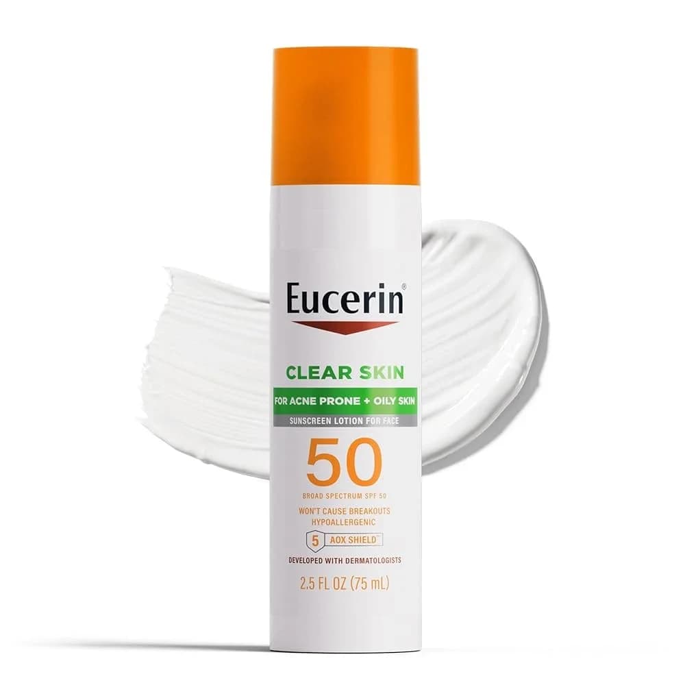 Eucerin clear skin for acne prone oily skin spf50 1