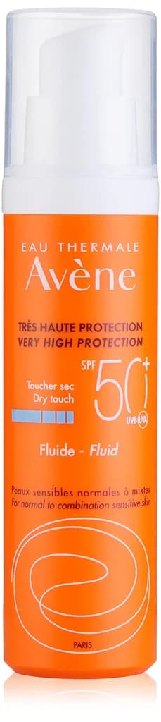 Avene SPF50 fluide fluid dry touch normal to combination sensitive skin 1